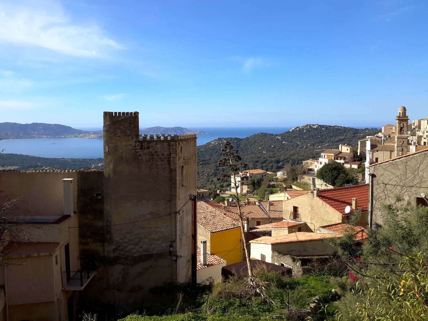 Paysage de Lumio en Balagne