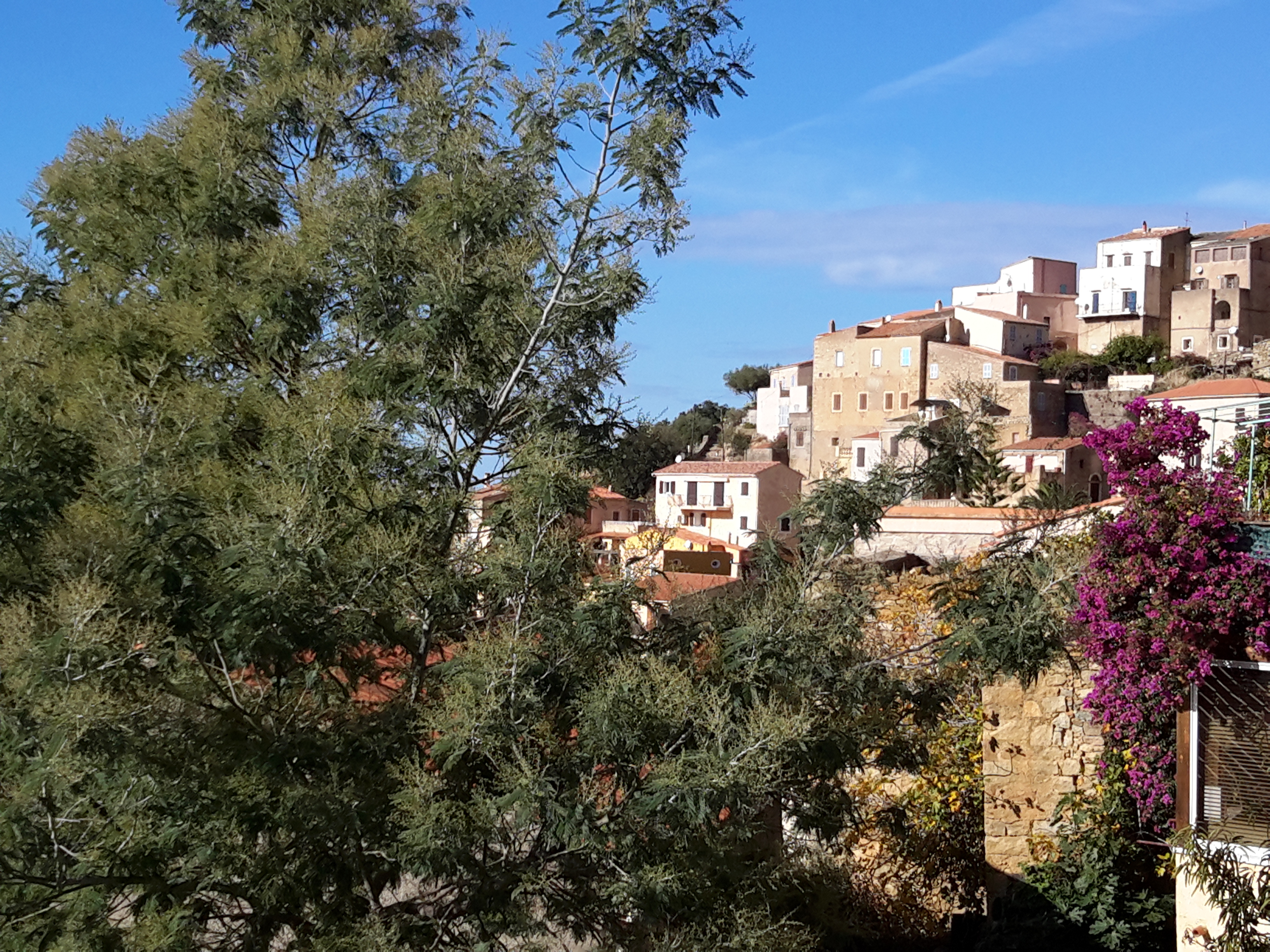 Vue de Lumio et de ses environs