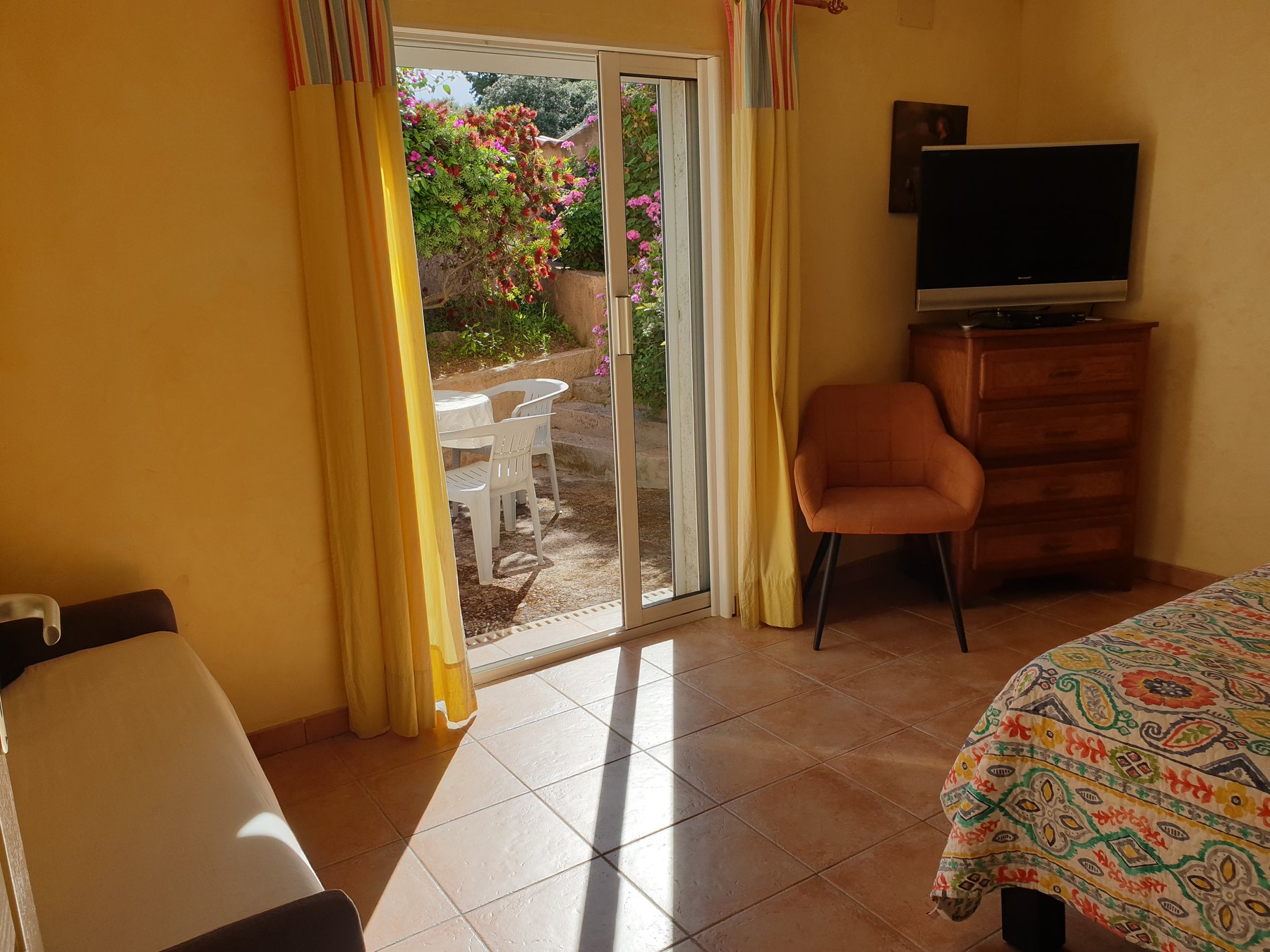 Vue depuis la chambre de NewJade