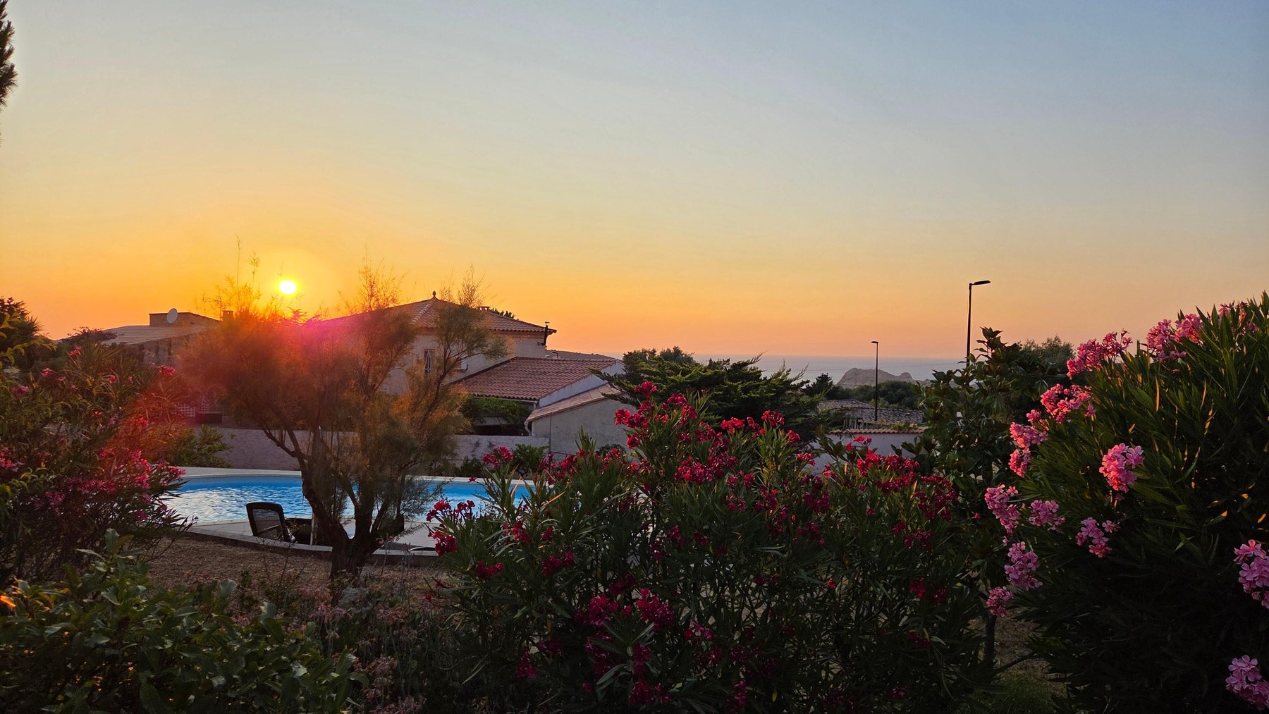 Vue depuis la terrasse de NewJade
